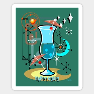 Atomic Happy Hour Daiquiri Sticker